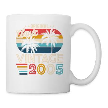 Chemise d’anniversaire légendaire 2005 - Mug blanc - blanc - Droite