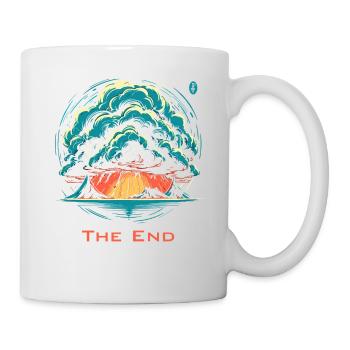 Global Warming: Thunderstorms, the End - Mug - white - Right