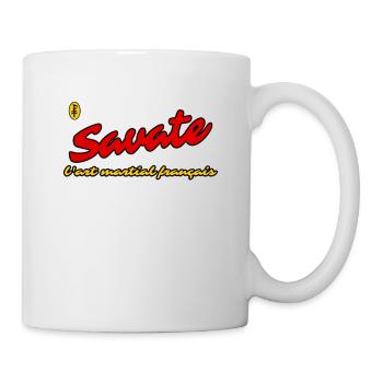 L’art martial français : la savate - Mug blanc - blanc - Droite