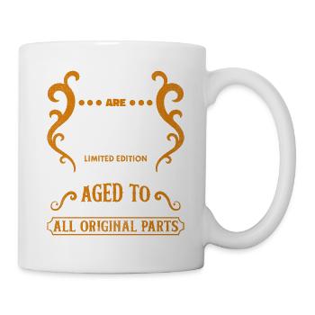 Legends Are Born In 1987 Geburtstagsgeschenk -1987 - Tasse - Weiß - Rechts