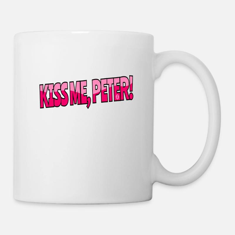 Kiss me, Peter - Mug - white