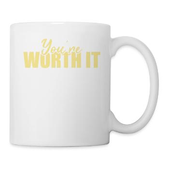 Soyez vous-même ! Confiance en soi, pensée positive, motivation - Mug blanc - blanc - Droite