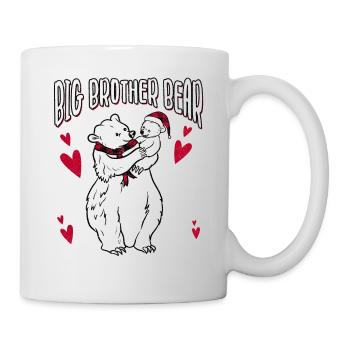 Big Brother Bear - Tasse - Weiß - Rechts