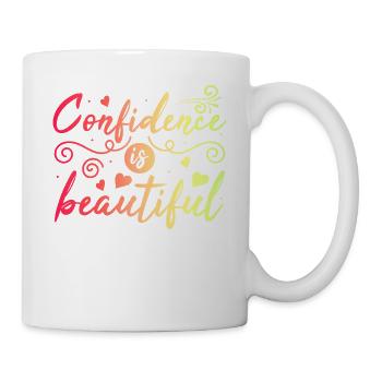 Soyez vous-même ! Confiance en soi, pensée positive, motivation - Mug blanc - blanc - Droite
