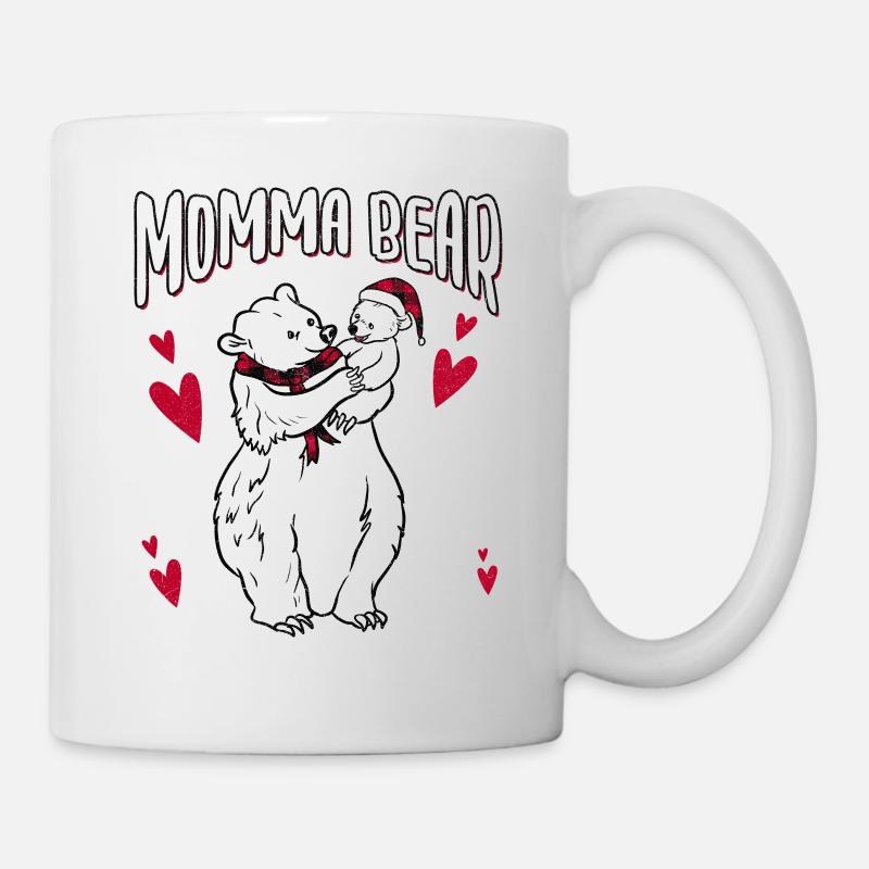 Maman ours - Mug blanc - blanc