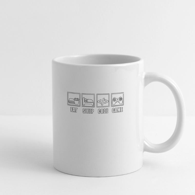 Informaticien Nerd Admin système Expert IT Codeur Mug blanc