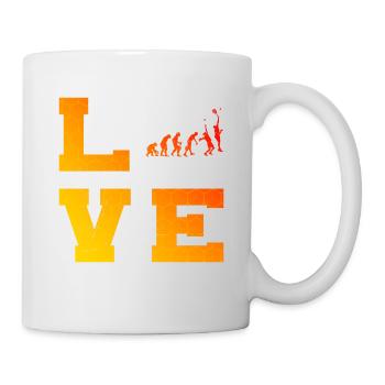 Paddle Tennis Herren Damen Paddeltennis Paddle Cou - Tasse - Weiß - Rechts
