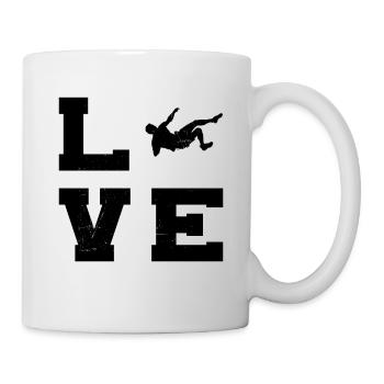 Bouldering Women Men Climbers Boulder - Mug - white - Right