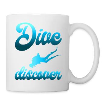 Scuba Diving, Scuba Diving, Holiday Sea Diver - Mug - white - Right