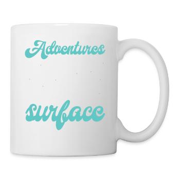 Scuba Diving, Scuba Diving, Holiday Sea Diver - Mug - white - Right