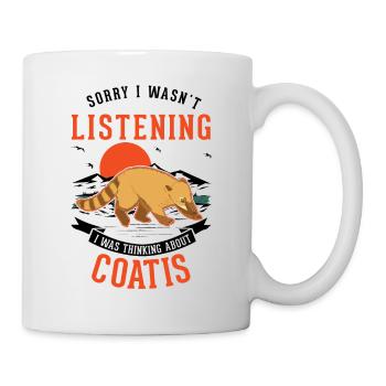Coati Gift Proboscis Bear Coati - Mug - white - Right