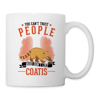 Coati Gift Coati Proboscis Bear - Mug - white - Right