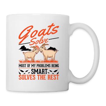 Chèvres Cadeau Chèvre Hôte Chèvre - Mug blanc - blanc - Droite