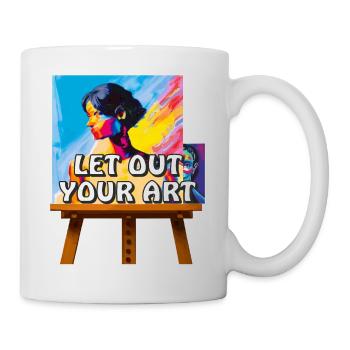 ARTIST MAKES THE PICTURE - Tasse - Weiß - Rechts