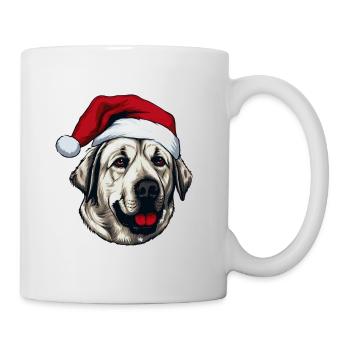 Kangal Hund Kopf Weihnachten Xmas - Tasse - Weiß - Rechts