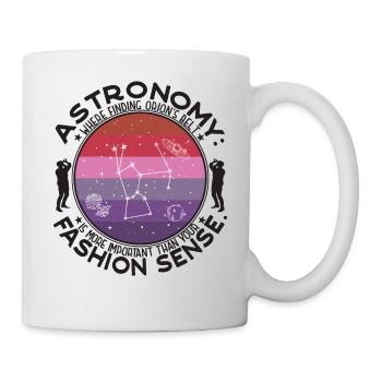 Astronomie Orion - Mug blanc - blanc - Droite