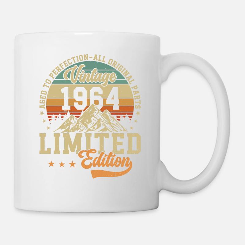 Anniversaire vintage 1964 - Mug blanc - blanc