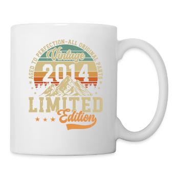 Légendaire Anniversaire 2014 - Mug blanc - blanc - Droite