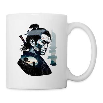 Samurai Warrior - Japan - Demon - Mug - white - Right