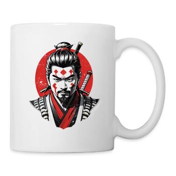 Samurai Warrior - Japan - Demon - Mug - white - Right