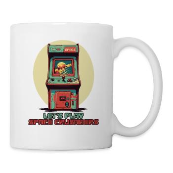Let's play, Crusaders in Space - Mug - white - Right