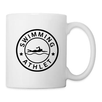 Nageurs Natation Natation Sports Idée - Mug blanc - blanc - Droite
