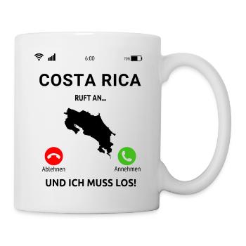 Costa Rica Mittelamerika Urlaub - Tasse - Weiß - Rechts