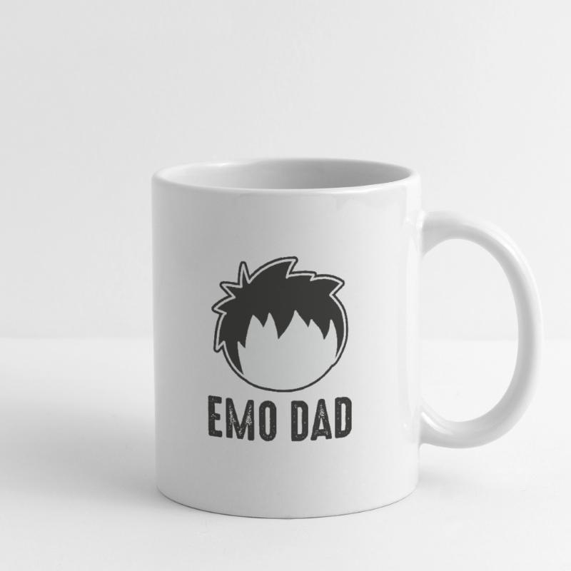 Bâton Emo Emo Y2K Emo Goth Goth Alt Alternative Mug blanc
