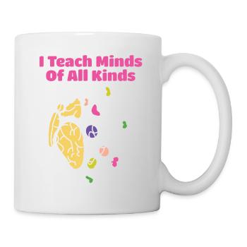 Cadeaux d’enseignants en éducation spécialisée Amour de l’enseignement - Mug blanc - blanc - Droite