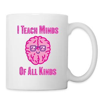 Cadeaux d’enseignants en éducation spécialisée Amour de l’enseignement - Mug blanc - blanc - Droite