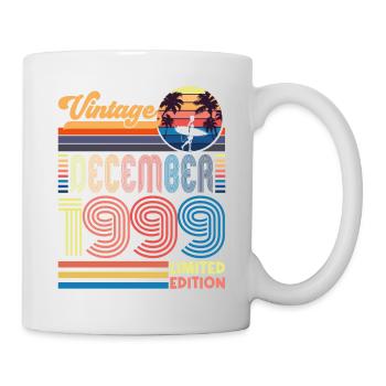 Anniversaire Décembre 1999. Cadeau decembre 1999. - Mug blanc - blanc - Droite