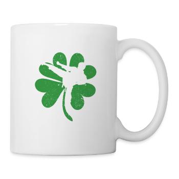 Taekwondo Shamrock Arts martiaux irlandais St Patricks - Mug blanc - blanc - Droite