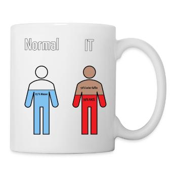 Informatik Humor - Tasse - Weiß - Rechts
