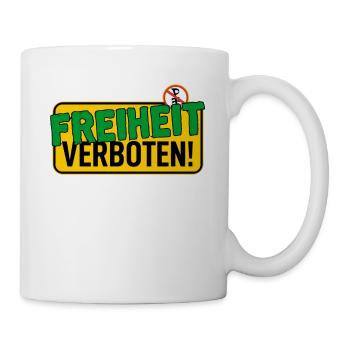 Shield: Freedom Forbidden - Mug - white - Right