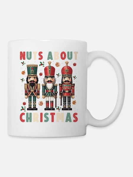 Noix de Noël - Mug blanc - blanc