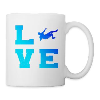 Grimpeur Escalade Bloc Escalade Escalade - Mug blanc - blanc - Droite