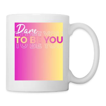 Soyez vous-même ! Confiance en soi, pensée positive Motivation - Mug blanc - blanc - Droite