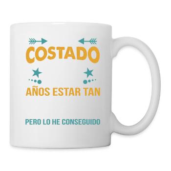 90. Geburtstag Vintage Retro - Originelles Geschenk - Tasse - Weiß - Rechts