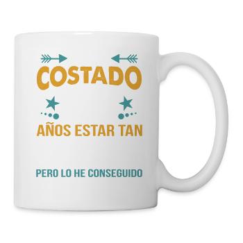 Célébration du 40e anniversaire Vintage - Mug blanc - blanc - Droite