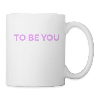Soyez vous-même ! Confiance en soi, pensée positive, motivation - Mug blanc - blanc - Droite