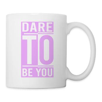 Soyez vous-même ! Confiance en soi, pensée positive, motivation - Mug blanc - blanc - Droite