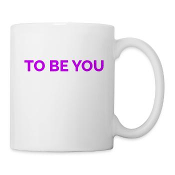 Soyez vous-même ! Confiance en soi, pensée positive, motivation - Mug blanc - blanc - Droite