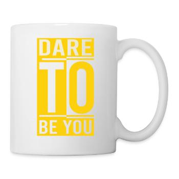 Soyez vous-même ! Confiance en soi, pensée positive, motivation - Mug blanc - blanc - Droite
