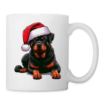 Rottweiler The Santa Claus - Mug - white - Right
