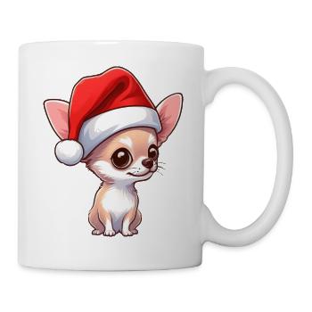Chihuahua Weihnachtsgeist - Tasse - Weiß - Rechts