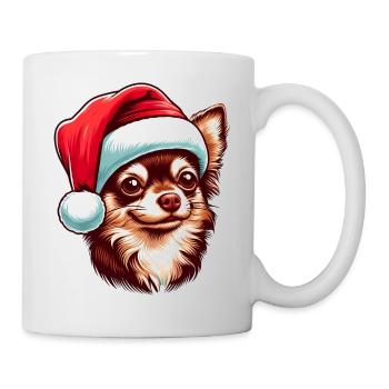 Chihuahua The Santa Claus - Mug - white - Right