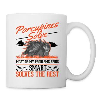 Porcupine Gift Porcupine - Mug - white - Right