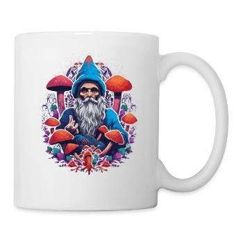 Mushroom | Fantasy Pilze Wald Natur Goa Festival - Tasse - Weiß - Rechts