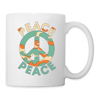 PAIX - Mug blanc - blanc - Droite
