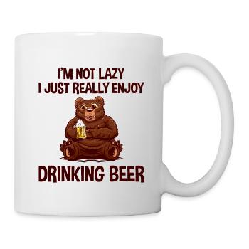 I Really Enjoy Drinking Beer 2 - Mug - white - Right